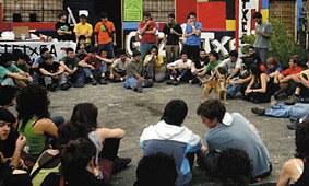 "Gaztetxea ez da helburua bitartekoa baizik" "Gaztetxea ez da helburua bitartekoa baizik"