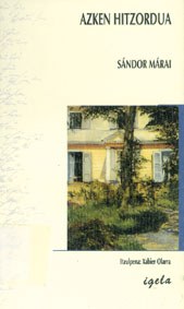 "Sandor Marai" "Sandor Marai"