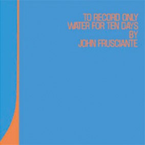 "To record only water for ten days" "To record only water for ten days"
