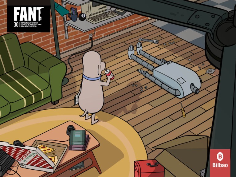 'Robot dreams' animaziozko filmari buruzko erakusketa inauguratuko du bihar Bilboko Fant jaialdiak