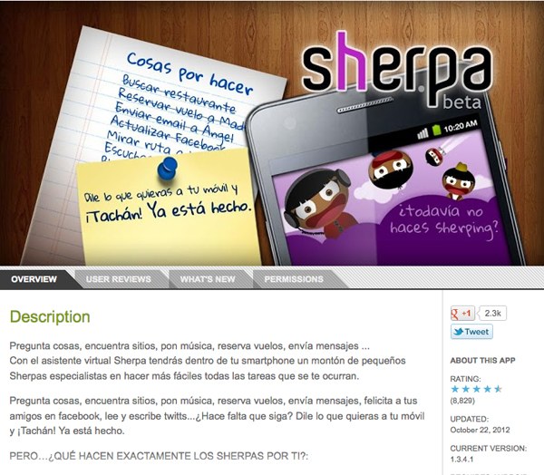 Sherpa (Android) Sherpa (Android)