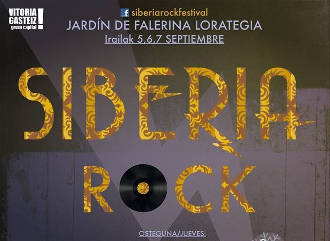 Siberia Rock musika jaialdiaren lehen edizioa egingo dute Gasteizen Siberia Rock musika jaialdiaren lehen edizioa egingo dute Gasteizen