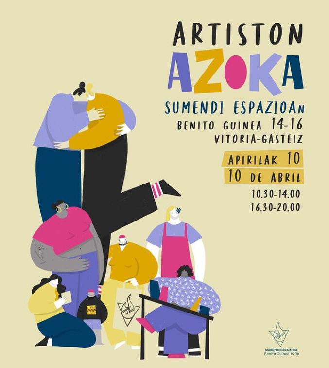 Suarte artisau eta sortzaile kolektiboak azoka egingo du igandean Gasteizen