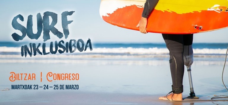 Surf inklusiboaren nazioarteko lehen biltzarra egingo dute Getxon egunotan