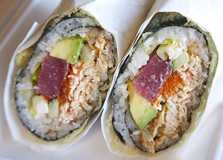 Sushiburritoa, foodien azken asmakizuna Sushiburritoa, foodien azken asmakizuna
