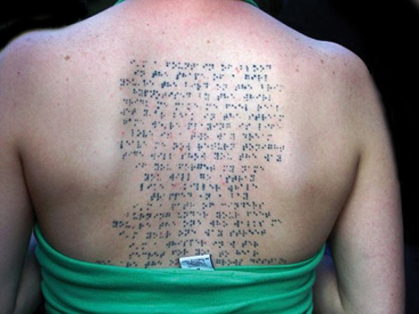 Tatuajea braillez Tatuajea braillez