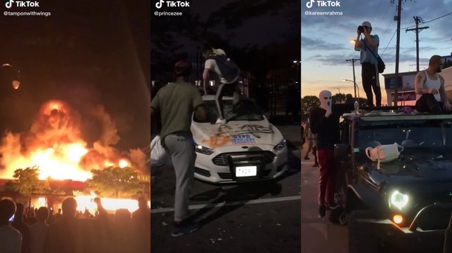 TikTok eta Estatu Batuetako protestak TikTok eta Estatu Batuetako protestak