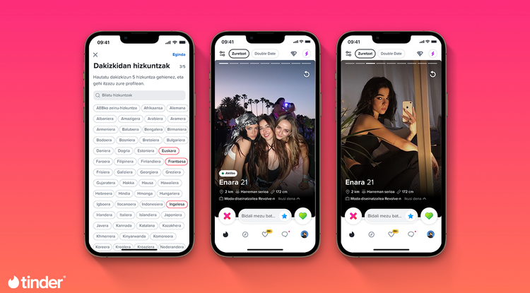 Tinder euskaraz jar dezakezu! Tinder euskaraz jar dezakezu!