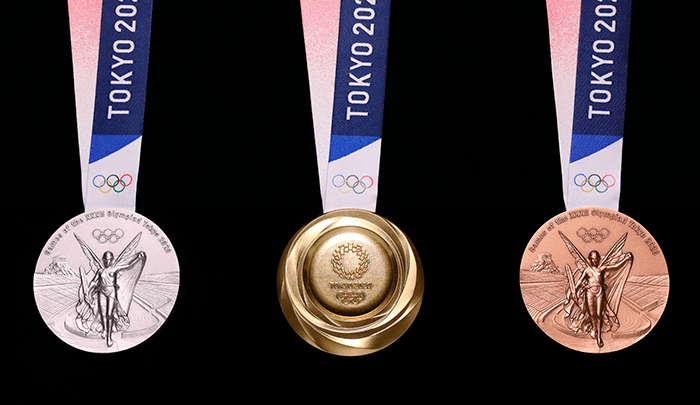 Tokyo 2020 olinpiadetako dominak telefono birziklatuekin sortuak izango dira Tokyo 2020 olinpiadetako dominak telefono birziklatuekin sortuak izango dira