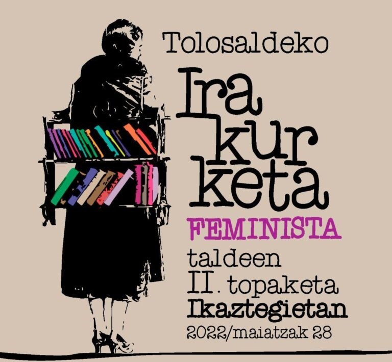 Tolosaldeko irakurketa feminista taldeen bigarren topaketa egingo dute Ikaztegietan Tolosaldeko irakurketa feminista taldeen bigarren topaketa egingo dute Ikaztegietan