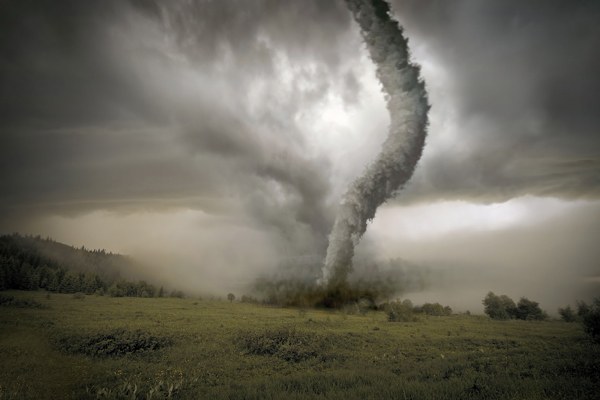 Tornadoak, AEBetan Tornadoak, AEBetan
