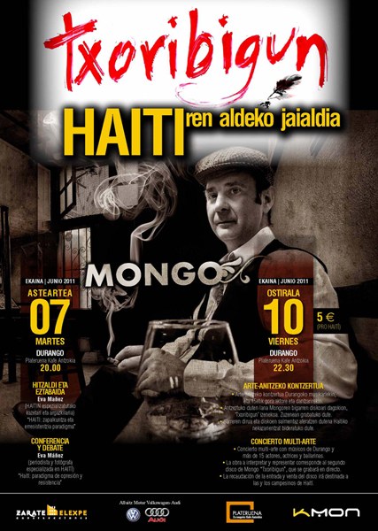 Txoribigun jaialdia Haitiren alde Txoribigun jaialdia Haitiren alde