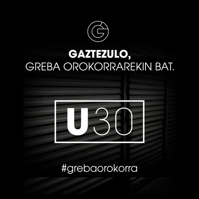 U30ean GAZTEZULOk greba! U30ean GAZTEZULOk greba!