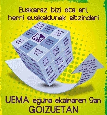UEMA Eguna izango da larunbatean Goizuetan UEMA Eguna izango da larunbatean Goizuetan