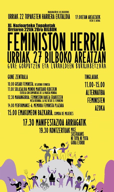 Urriak 27, feministak Bilbora! Urriak 27, feministak Bilbora!