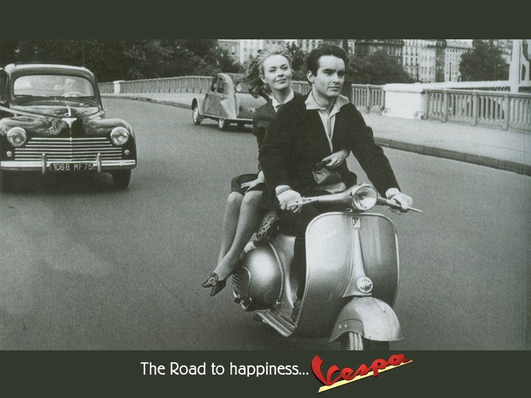 Vespa Gasteizen eta Harley-a Durangon Vespa Gasteizen eta Harley-a Durangon