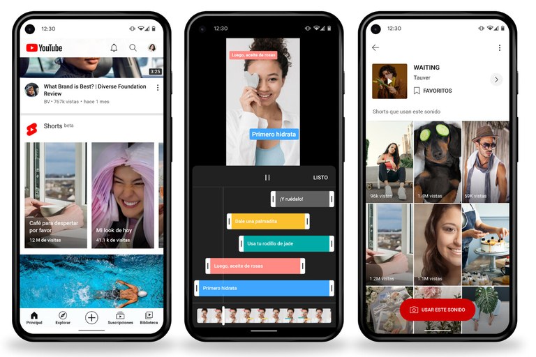 YouTube Shorts, TikTok-i konpetentzia egin nahi dion formatua YouTube Shorts, TikTok-i konpetentzia egin nahi dion formatua