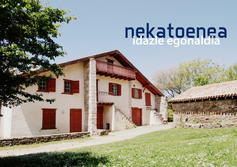 Zabalik da 'Nekatoenea' idazle egonaldian izena emateko epea Zabalik da 'Nekatoenea' idazle egonaldian izena emateko epea