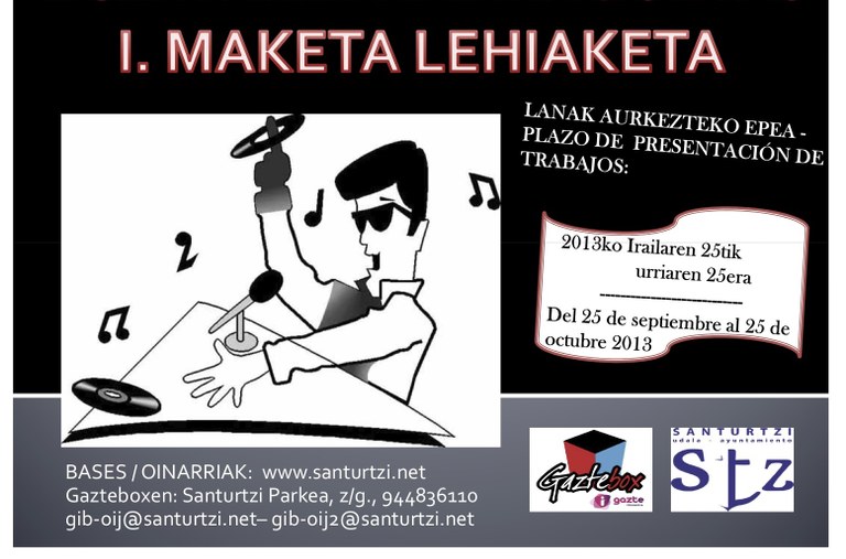Zabalik da Santurtziko I. Maketa Lehiaketa Zabalik da Santurtziko I. Maketa Lehiaketa