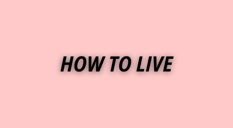 [ZINEGOAK] 'HOW TO LIVE' FILMA