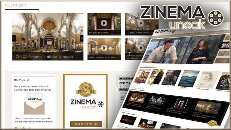 Zinema uneak plataforma ezagutzen duzu? Zinema uneak plataforma ezagutzen duzu?