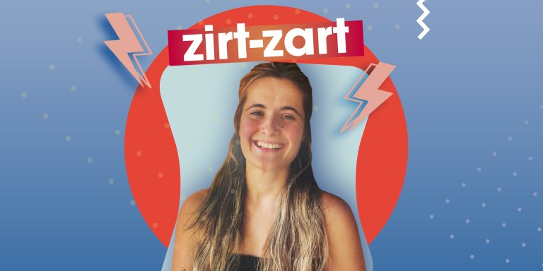 [ZIRT-ZART] KATTALIN ARIZMENDI: "Hegan egitea gustatuko litzaidake, nahi dudan tokira joateko"