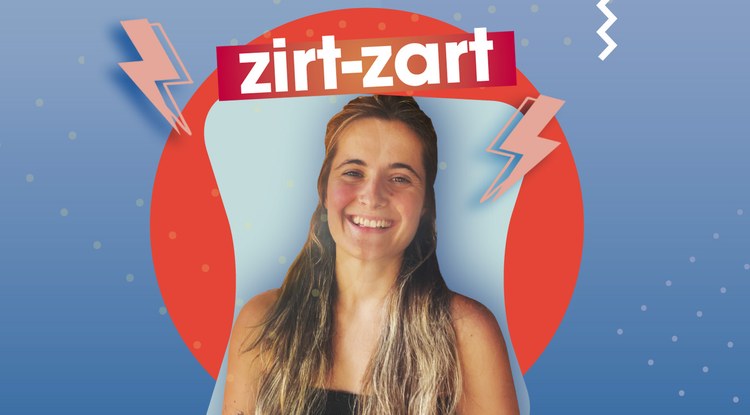 [ZIRT-ZART] KATTALIN ARIZMENDI: "Hegan egitea gustatuko litzaidake, nahi dudan tokira joateko"