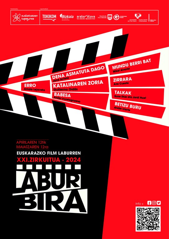 Zortzi film labur ikusi ahal izango dira XXI. Laburbiran, apirilaren 12tik aurrera