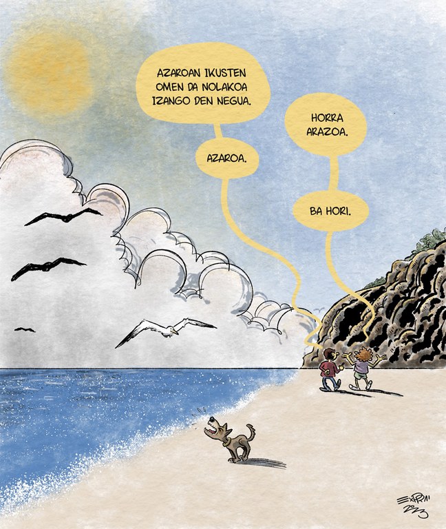 ARKATZ ZORROTZAK: Azaroa