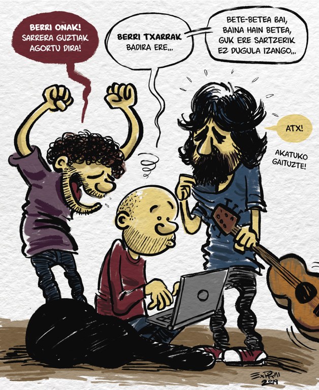 ARKATZ ZORROTZAK: Berri txarrak