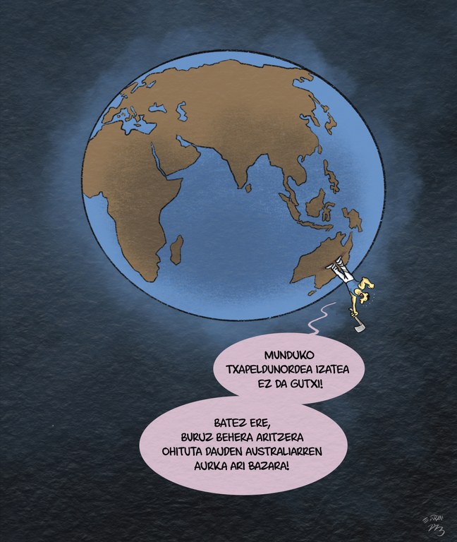 ARKATZ ZORROTZAK: Buruz behera