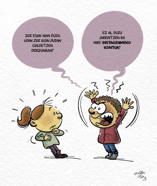 ARKATZ ZORROTZAK: Instagrameko kontuak