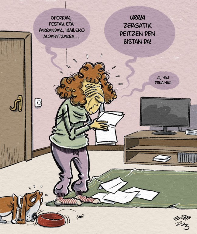 ARKATZ ZORROTZAK: Iraileko aldapatzarra...