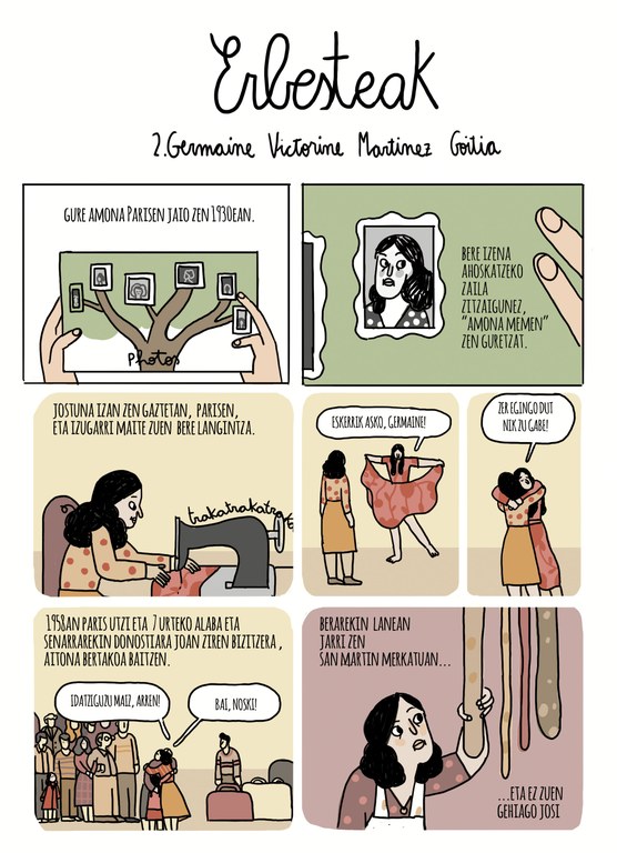 ERBESTEAK. 2. GERMAINE VICTORINE MARTINEZ GOITIA