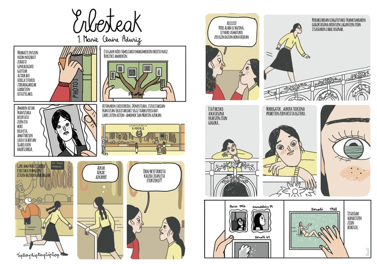 ERBESTEAK. 1. MARIE CLAIRE ADURIZ