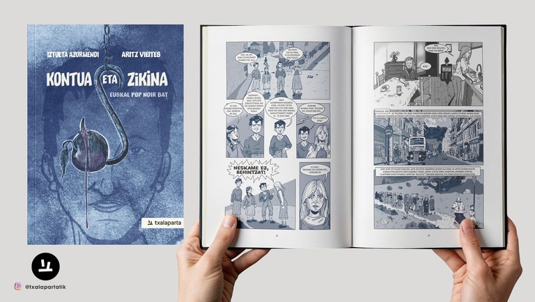 ‘Kontua eta zikina’ komikia!