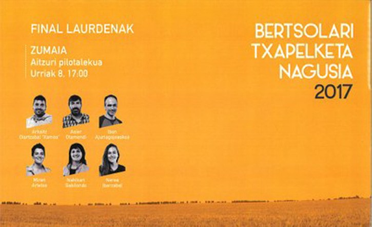 Bertso Txapelketa Nagusirako sarrerak nahi? Bertso Txapelketa Nagusirako sarrerak nahi?
