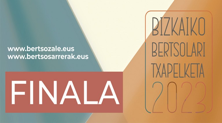 Bilbon jokatuko den Bizkaiko bertso txapelketako finalera joan nahi al duzu? Bilbon jokatuko den Bizkaiko bertso txapelketako finalera joan nahi al duzu?
