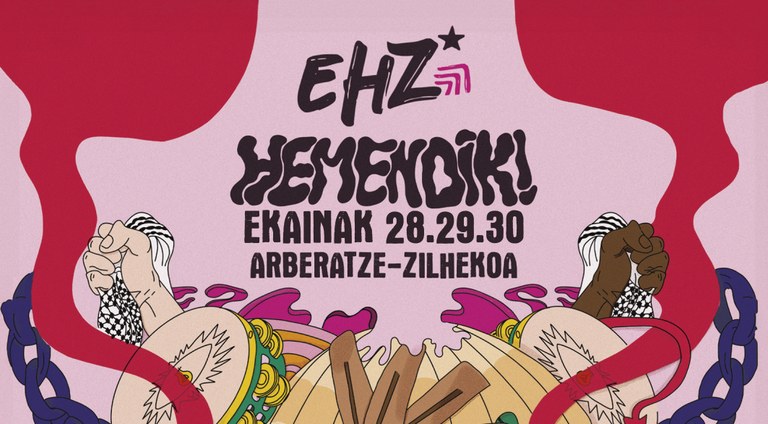 EHZ festibalerako sarrerak ditugu! EHZ festibalerako sarrerak ditugu!