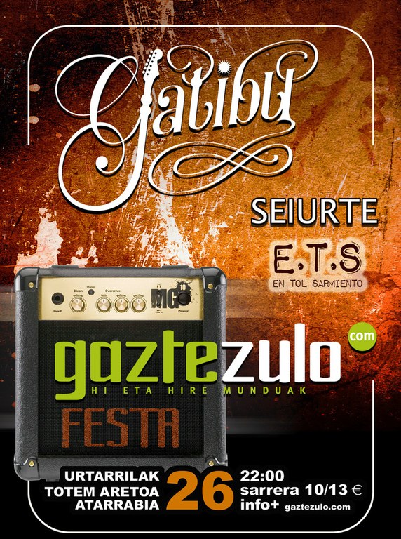 GAZTEZULO festarako sarrerak nahi? GAZTEZULO festarako sarrerak nahi?