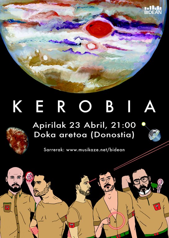 Kerobiaren Donostiako kontzerturako sarrerak ditugu! Kerobiaren Donostiako kontzerturako sarrerak ditugu!