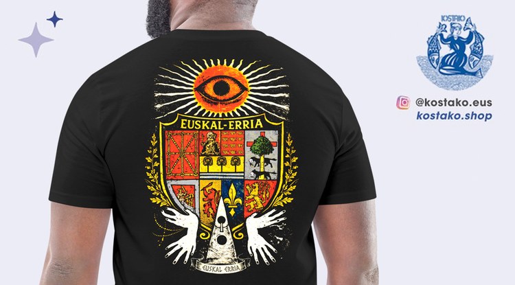 Kostako markaren 'Euskalerria' bildumako kamiseta zuretzat!