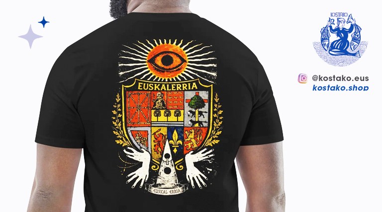 Kostako markaren 'Euskalerria' bildumako kamiseta zuretzat!