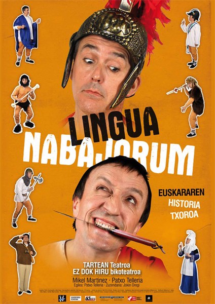 'Lingua Nabajorum' antzezlana ikustera joan nahi duzu? 'Lingua Nabajorum' antzezlana ikustera joan nahi duzu?