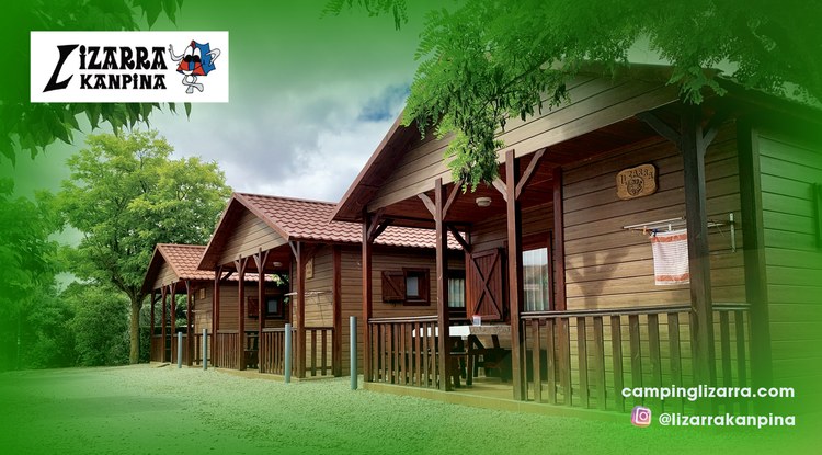Lizarra Kanpineko bungalow batean bi gaueko egonaldia!