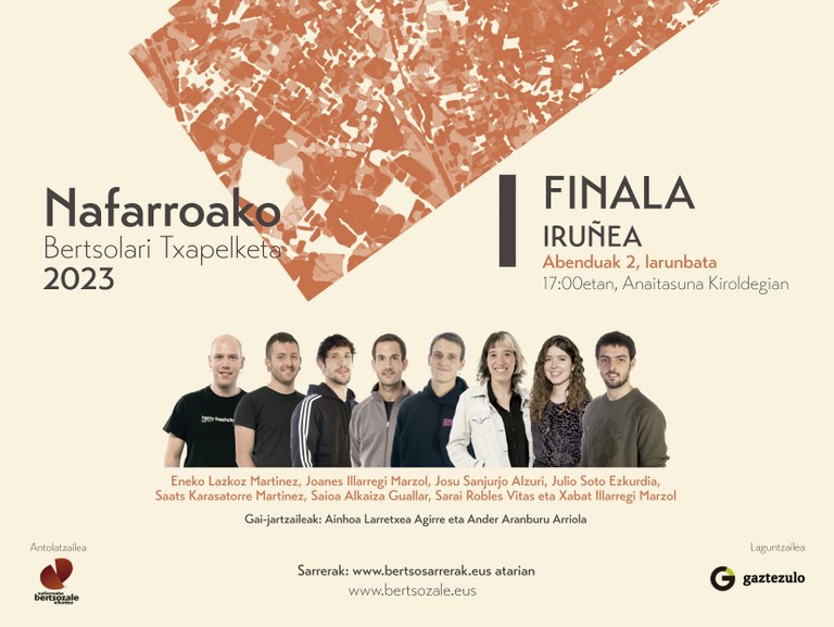 Nafarroako Bertsolari Txapelketako finalera joan nahi al duzu? Nafarroako Bertsolari Txapelketako finalera joan nahi al duzu?