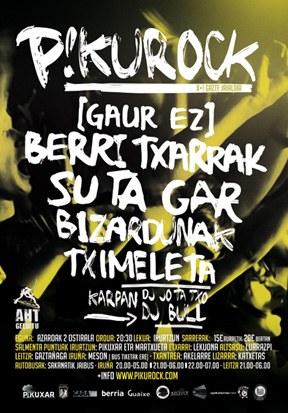 Pikurock Jaialdira joan nahi duzu? Pikurock Jaialdira joan nahi duzu?