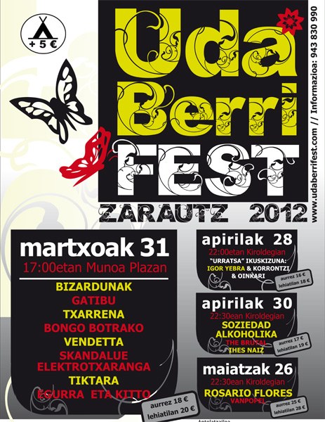 Udaberri Fest-era joan nahi duzu? Udaberri Fest-era joan nahi duzu?