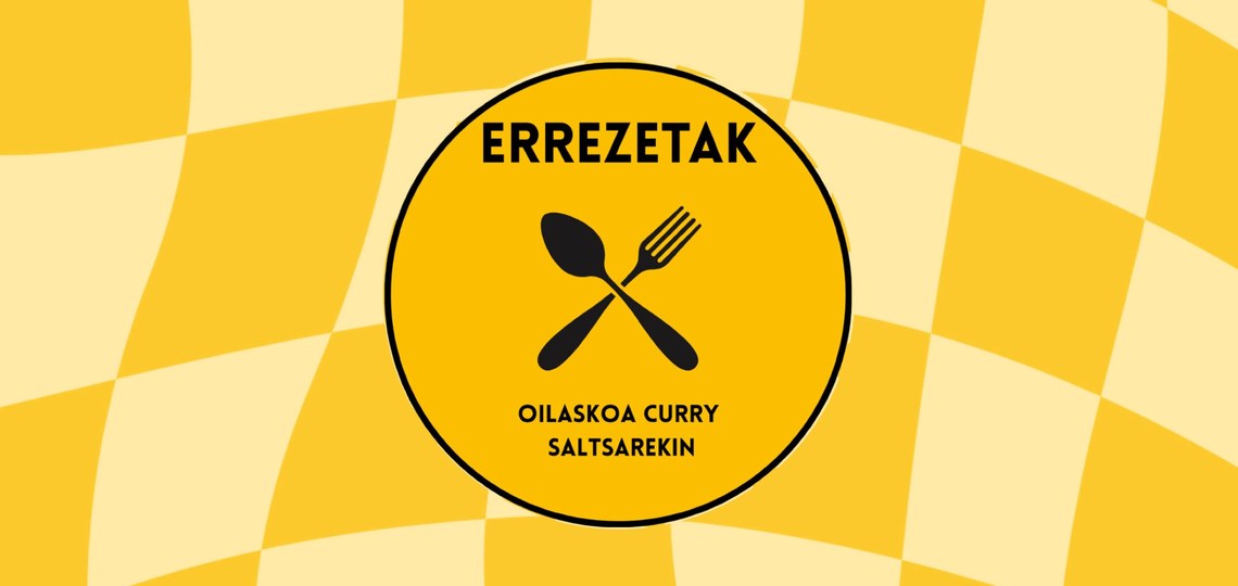 ERREZETA: OILASKOA CURRY SALTSAREKIN