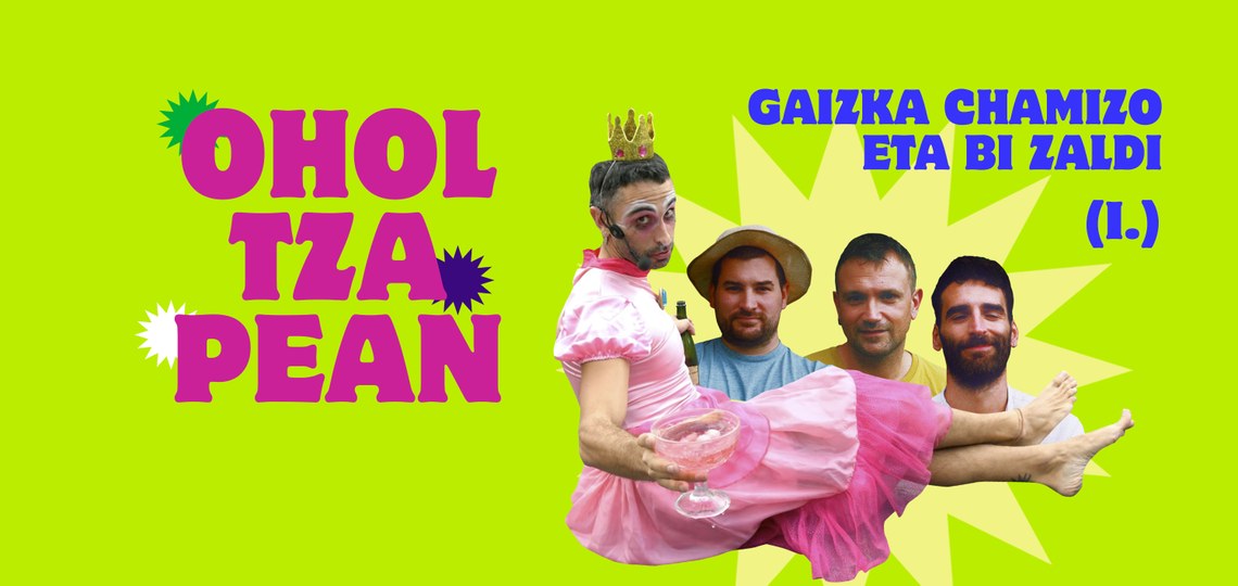OHOLTZAPEAN. GAIZKA TXAMIZO ETA BI ZALDI